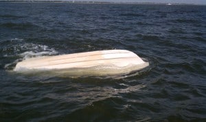 Capsized Vessel Charleston Harbor