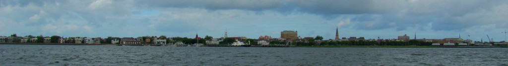 City of Charleston from the harbor